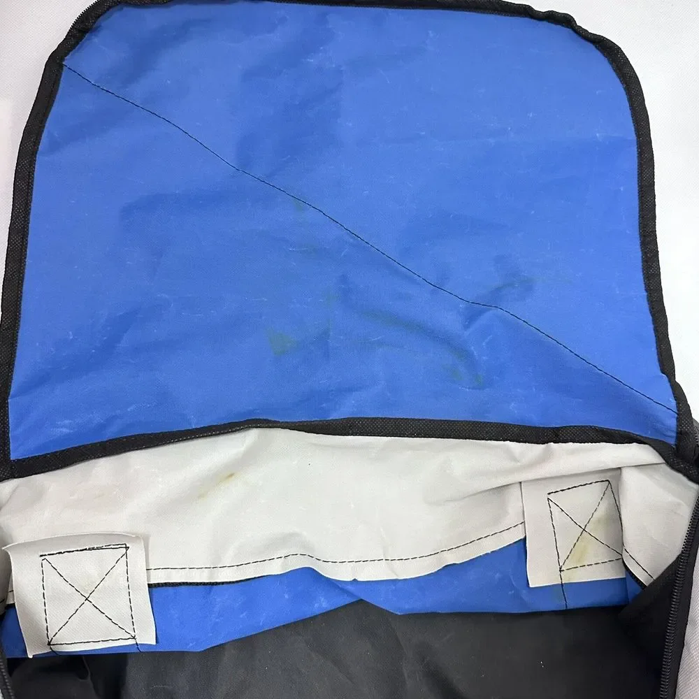 Walt Disney World Duffel Bag Large Blue White Black Souvenir Gym Travel Carry On
